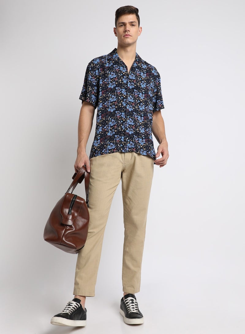 Dennis Lingo Multicolor Relaxed Fit Shirt for Men - Rayon - Image 5