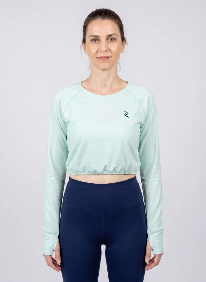 Zaecy Prism Women's Full Sleeve Crop Top for Women | Best Price UAE