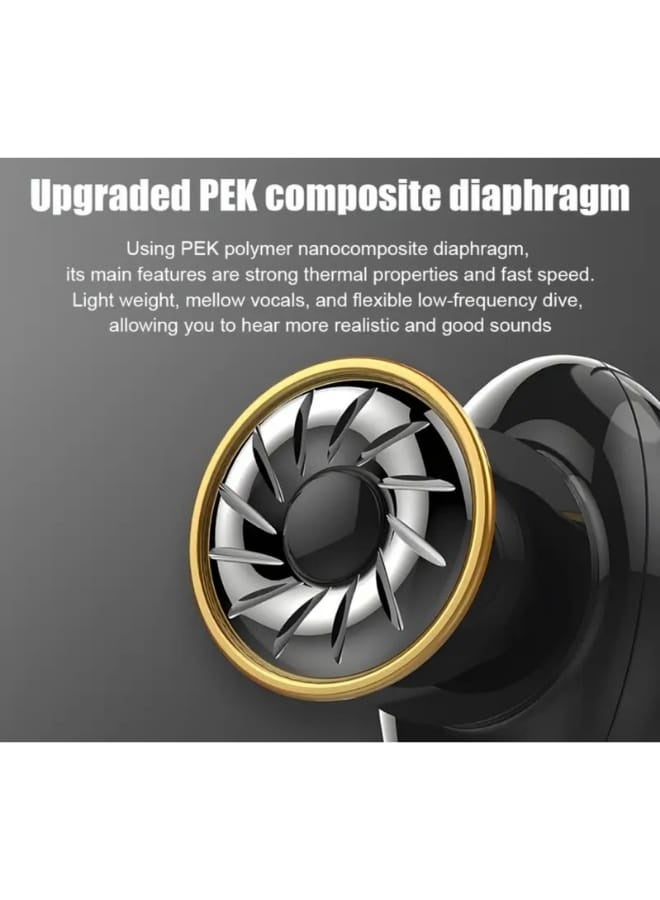 Soloffer Type-C In-Ear Earphones with Mic – USB-C Wired Headphones with Button Control, Stereo Sound & Deep Bass, Compatible with iPhone 16/16 Pro/16 Pro Max, Samsung S25/S24/S23/S22 Ultra, Redmi Note & More - Image 2