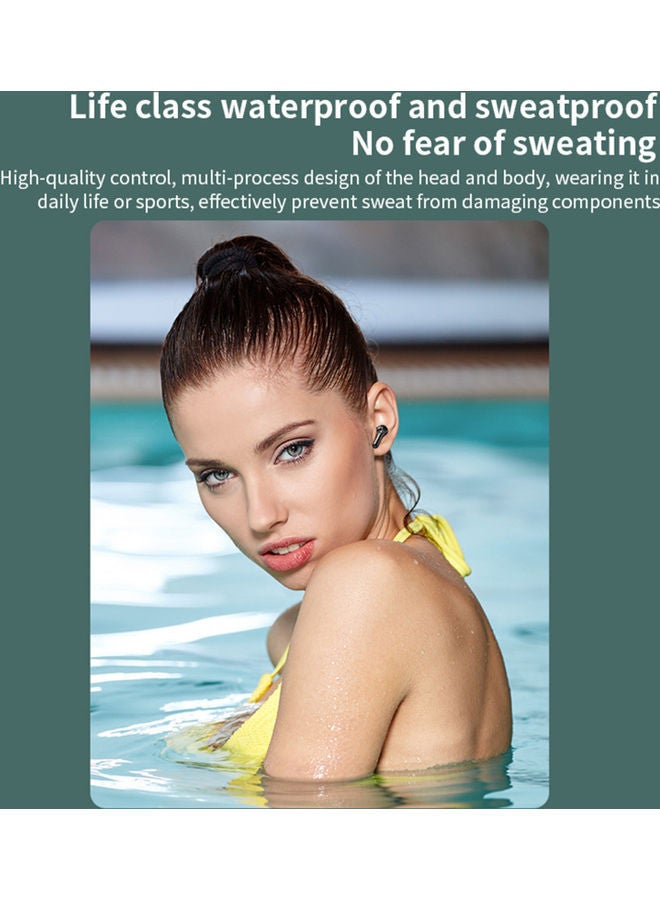 NIBEMINENT TWS Bluetooth 5.1 Wireless Headphones Black - Image 3