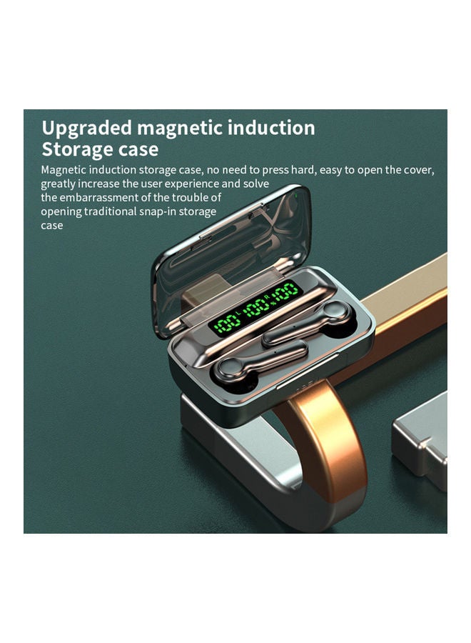 NIBEMINENT TWS Bluetooth 5.1 Wireless Headphones Black - Image 5