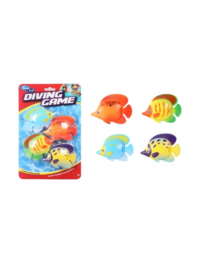 Diving Regalfish Toys 4 Pieces - Image 1