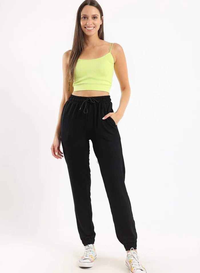 Carina Spaghetti Straps Cropped Top - Image 2
