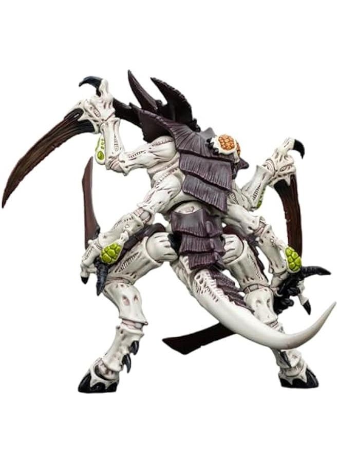 null - JOYTOY Warhammer 40K Series, Tyranids Hive Fleet Leviathan Tyranid Warrior with Boneswords 2 JT8766, 1/18 Scale Collectible Action Figure - Image 1