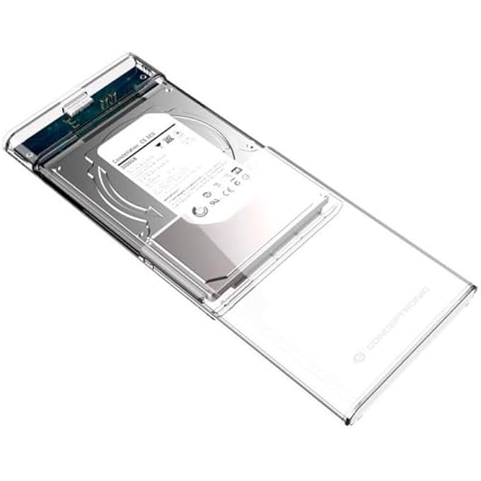 Conceptronic DANTE03T 2.5 INCH HARD DRIVE BOX USB 3.0 HDD ENCLOSURE SATA HDDS/SSDS - Image 2