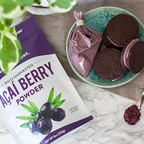 Nature Restore Wild Harvested Acai Berry Powder, 8 Ounces, Non GMO, Gluten Free, Brazilian Wild Grown - Image 5