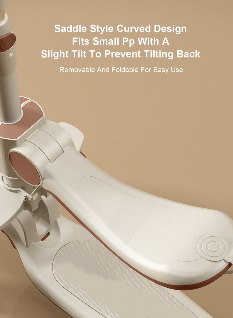 ما بيبي سكوتر للأطفال قابل للطي بلمسة واحدة 6 في 1 للأطفال من عمر 1 إلى 3 إلى 6 سنوات، خفيف الوزن وسهل الحمل - Image 3