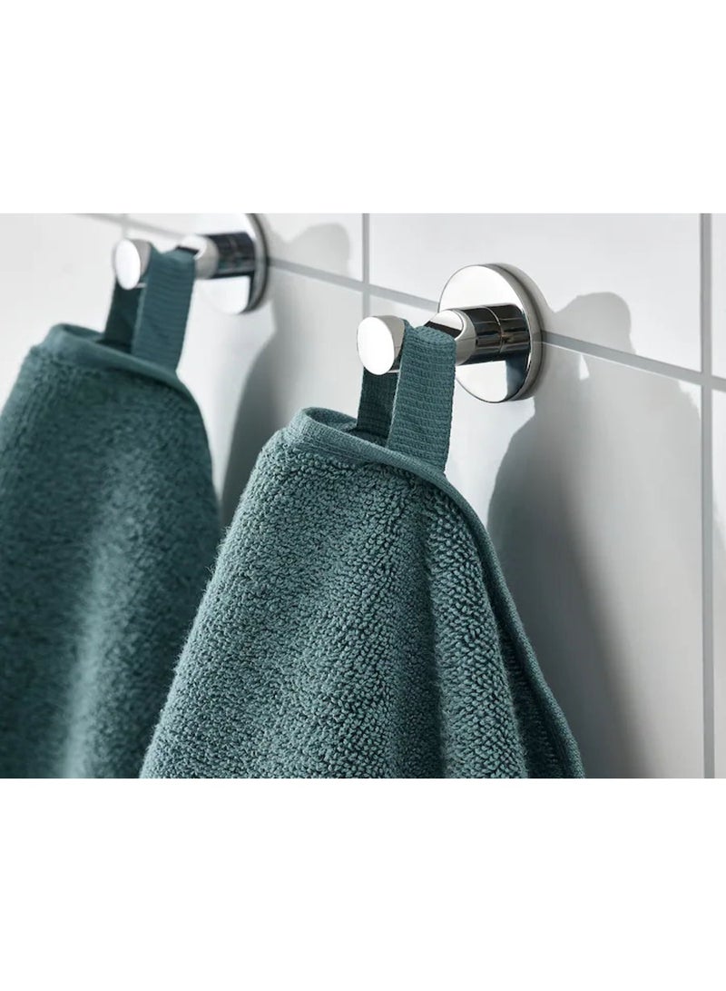 co arma Bath towel, gray-turquoise - Image 1