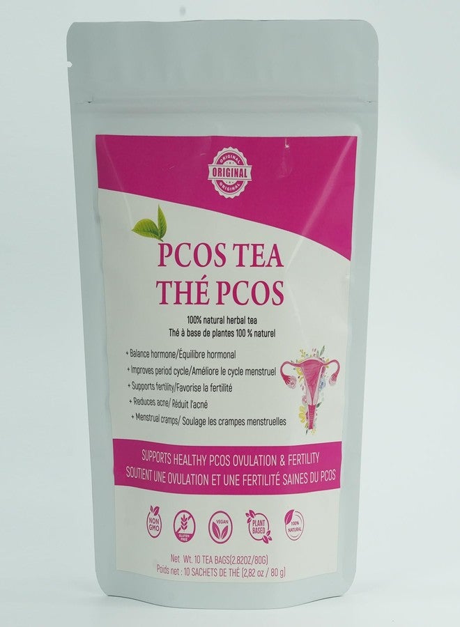 Laicuherb PCOS Spearmint Tea, for Women Hormone Balance & Promote Relaxation and Helps with Hirsutism and Acne, 10 Tea Bags Organic Spearmint Tea for Healthy Ovulation and Fertility - Image 5