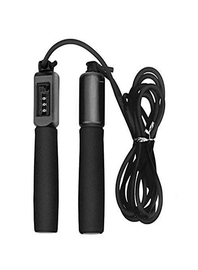 LAFILLETTE Skipping Rope With Jump Counter (Black) - Image 1