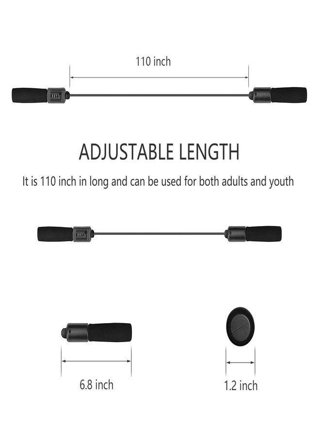 LAFILLETTE Skipping Rope With Jump Counter (Black) - Image 5