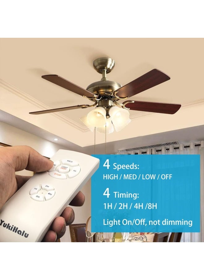 Generic Yukihalu Yukihalu Universal Ceiling Fan Remote Control Kit  - Image 2