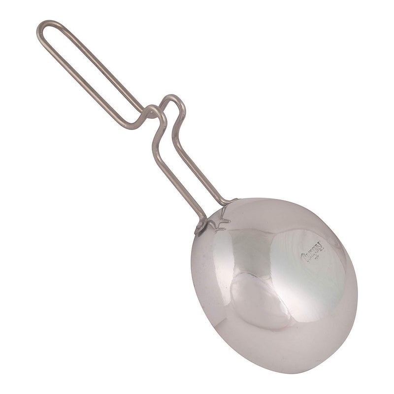 Krishn ROOP Stainless Steel Tadka Pan Sliver Non Stick Tadka Kadhai Iron Non Stick Tadka Kadhai Pack of 5 - Image 2