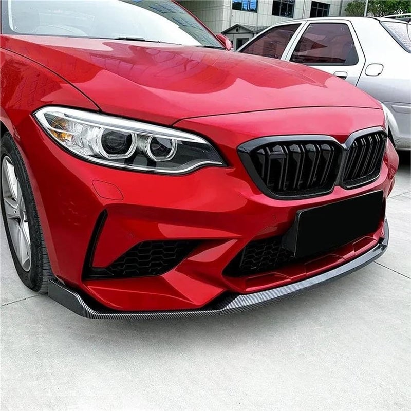 QASULER Front Bumper Lip Spoiler for BMW 2 Series - Image 4