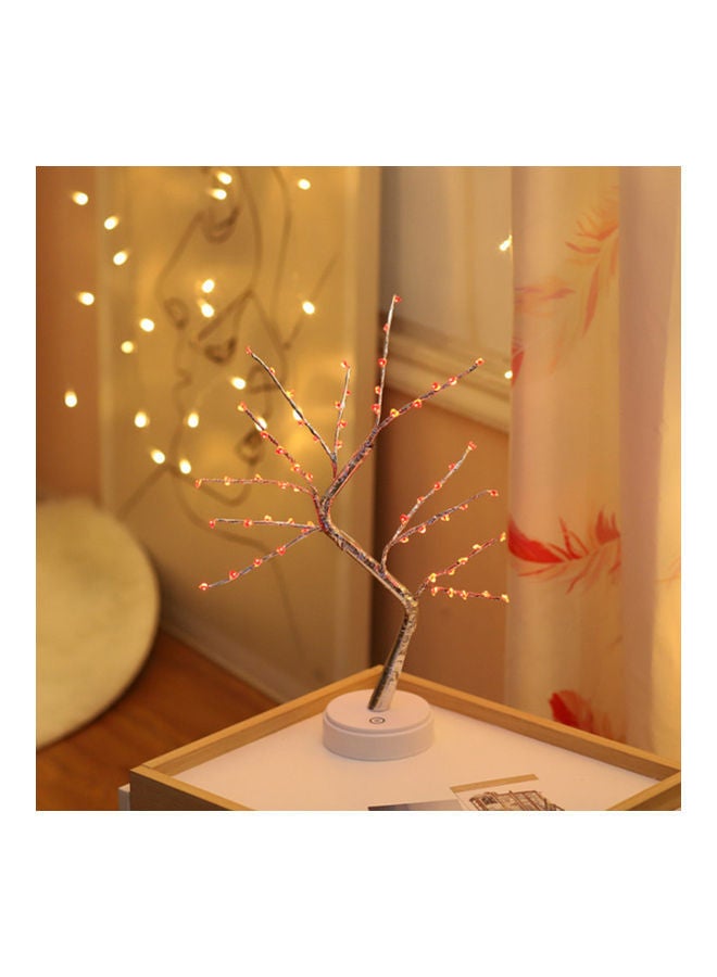 NIBEMINENT lanterns led copper wire lights tree 60 love-tree white 33*4*17cm - Image 1