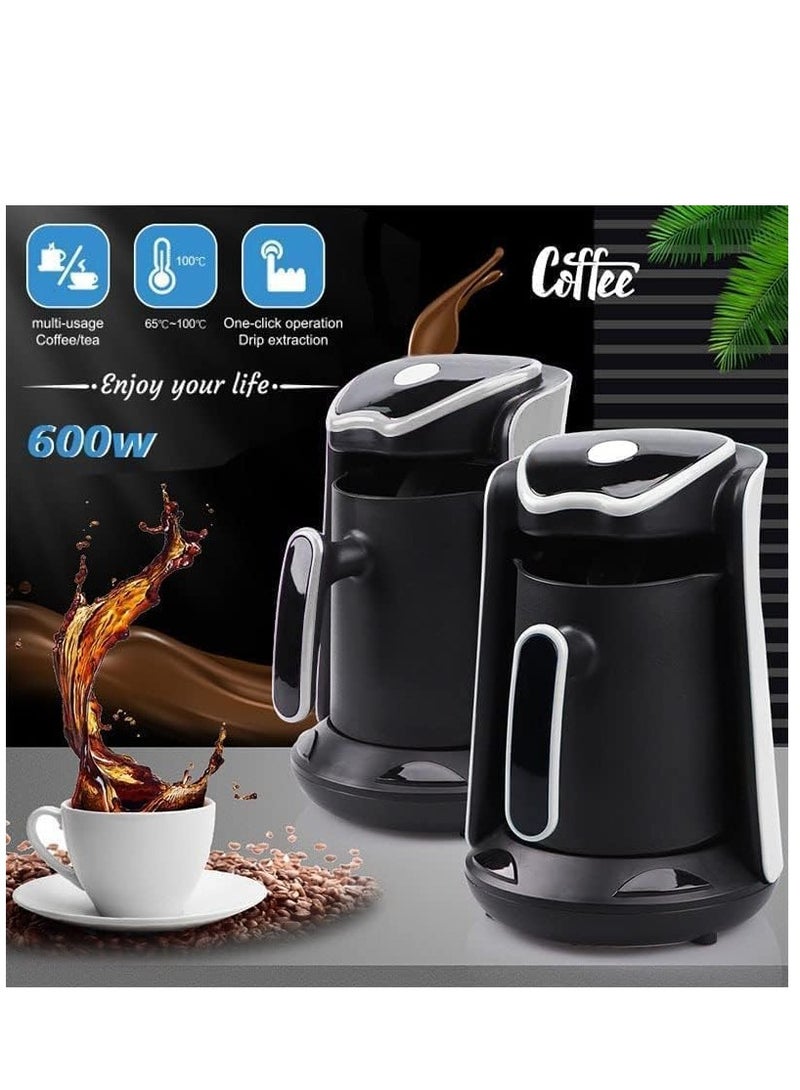 هوم ماستر ماكينة صنع القهوة هوم ماستر موديل HM-609 أبيض 300 مل 600 واط - Image 3