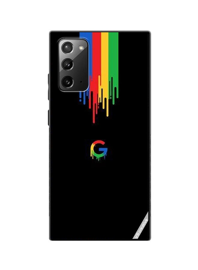 VR CREATIVE Protective Case Cover For Samsung Galaxy Note20 5G Google Design Multicolour - Image 1