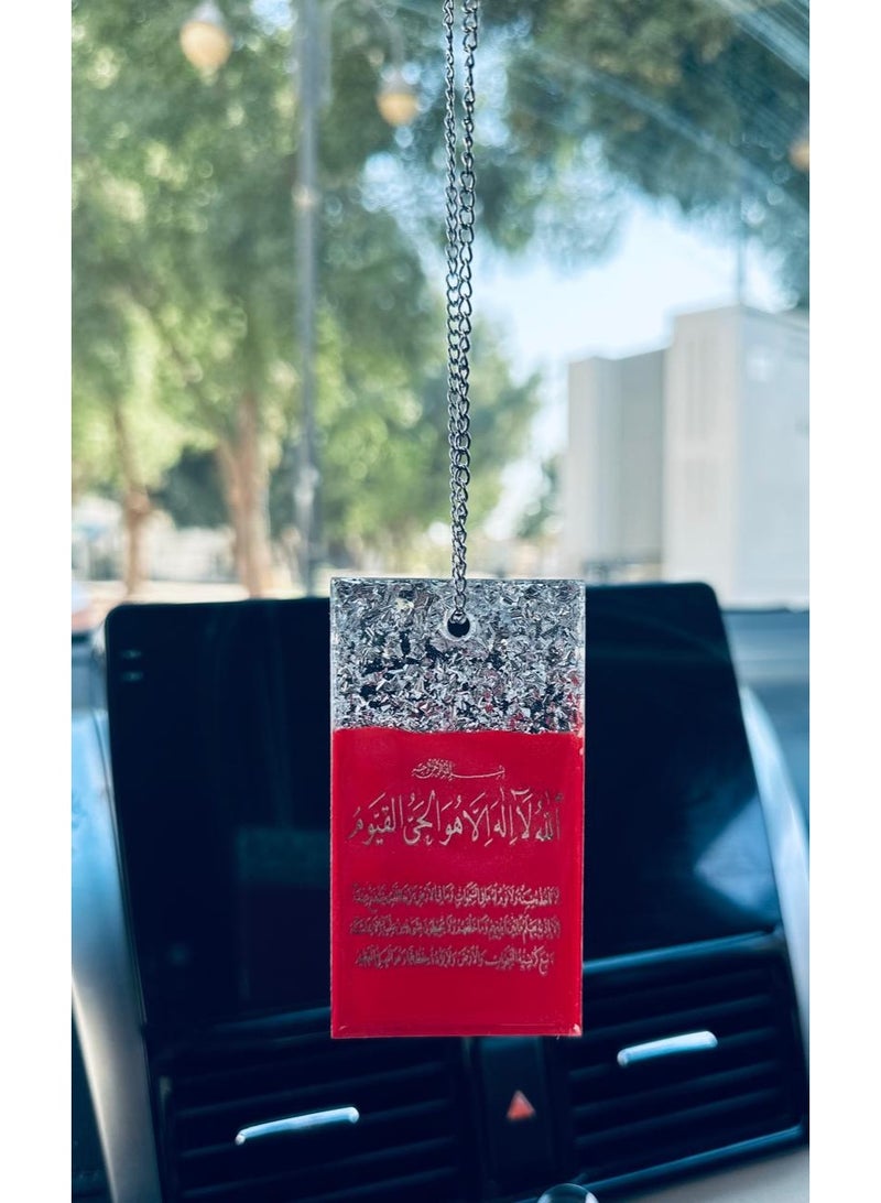 Elegant car hanging ornament crafted from premium resin – a stylish decorative accessory for the car rearview mirror. - Image 2