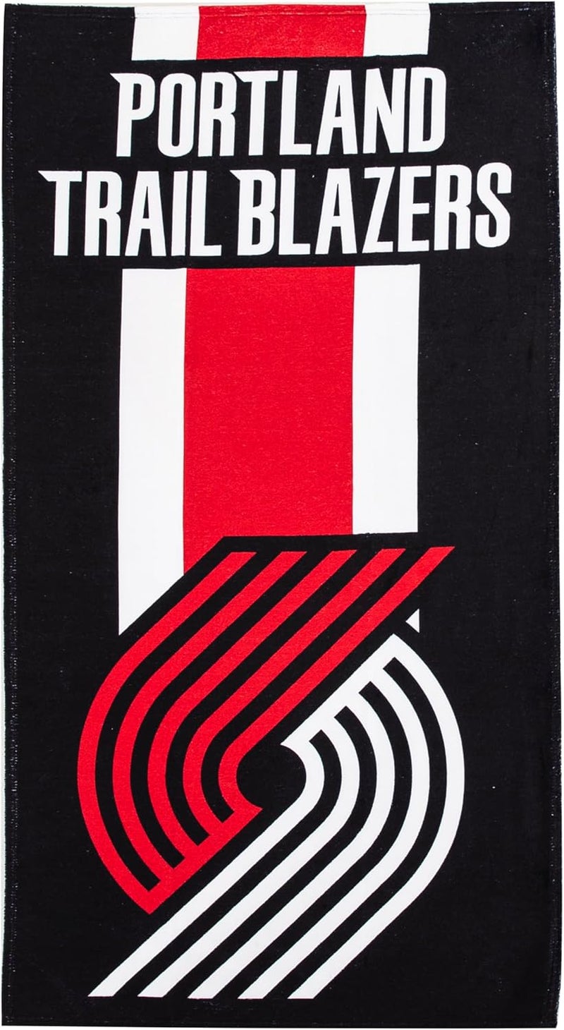 Northwest Officially Licensed NBA "Zone Read" Beach Towel, 30 X 60 Inches, Multi Color - Image 1