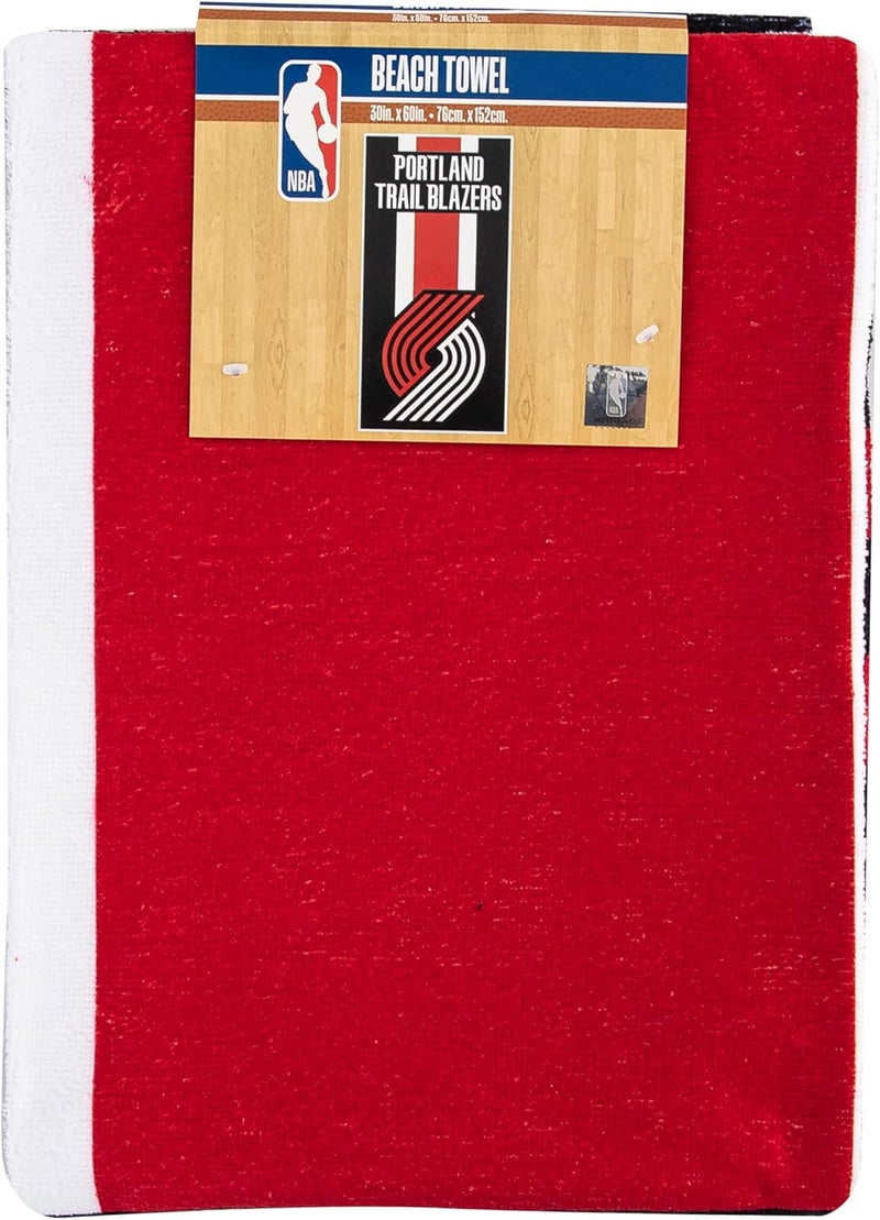 Northwest Officially Licensed NBA "Zone Read" Beach Towel, 30 X 60 Inches, Multi Color - Image 4