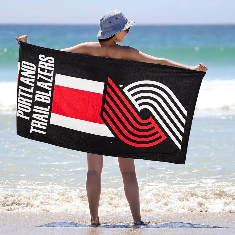Northwest Officially Licensed NBA "Zone Read" Beach Towel, 30 X 60 Inches, Multi Color - Image 2