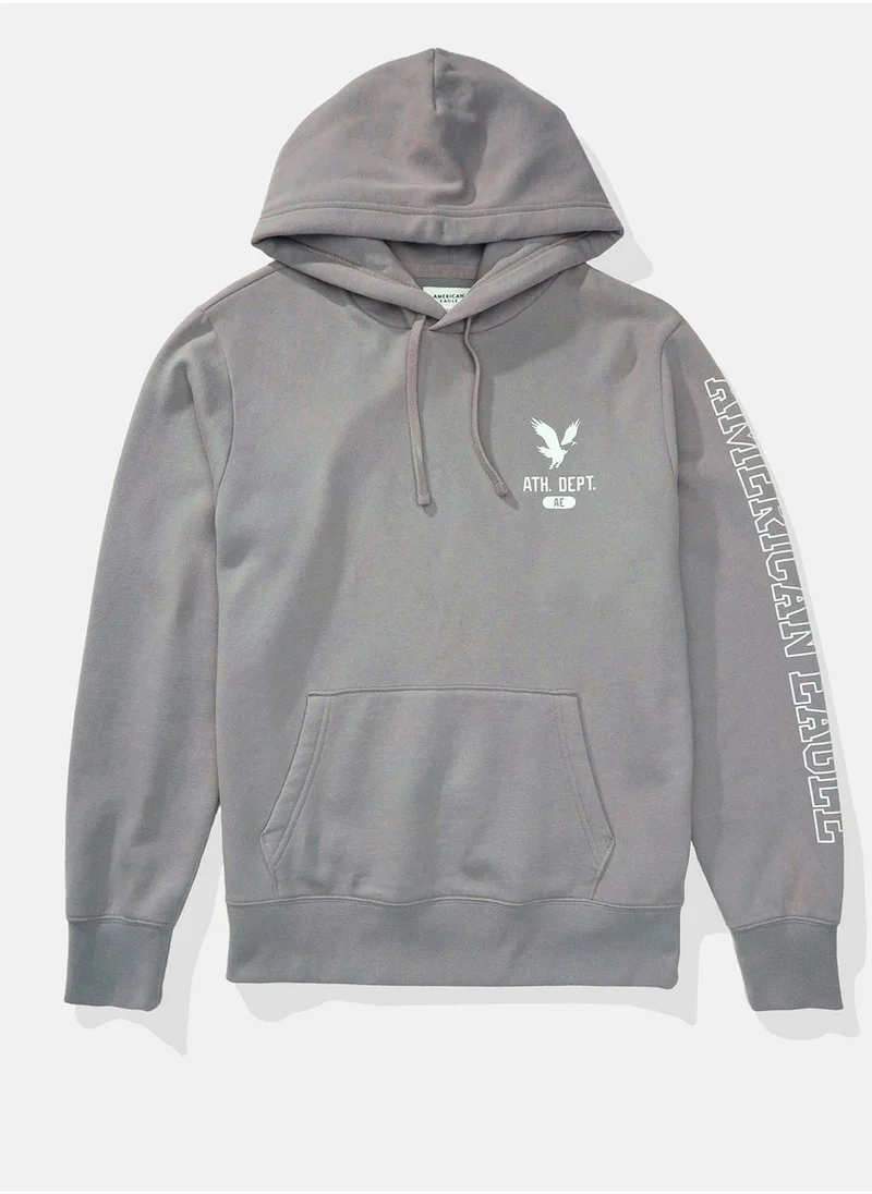 امريكان ايجل Graphic Drawstring Hoodie