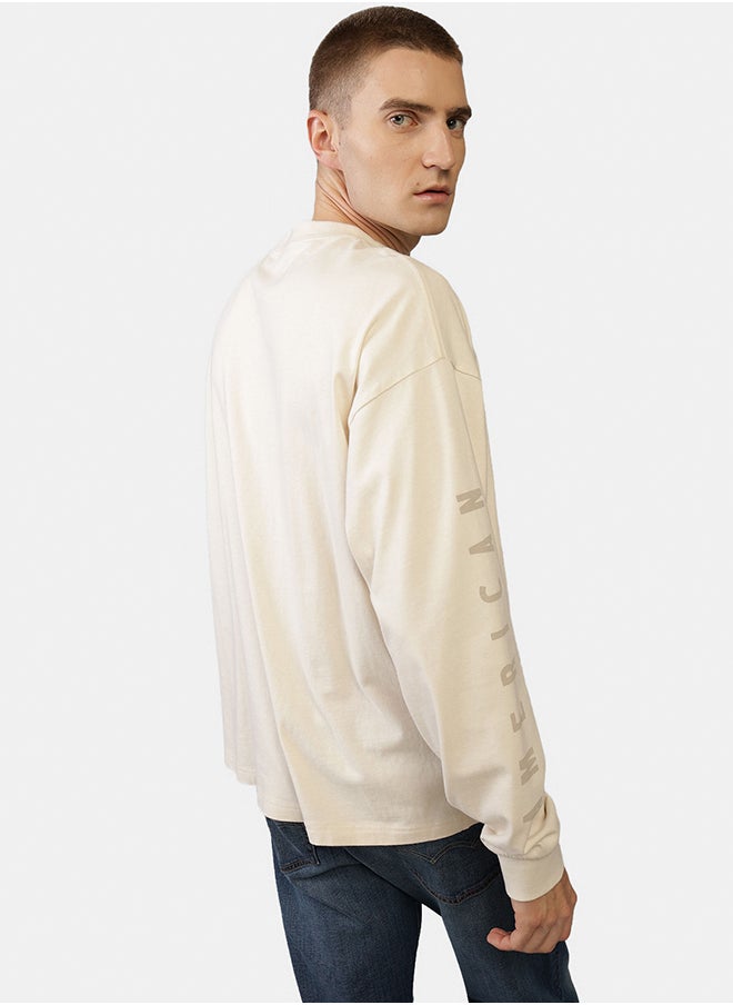 American Eagle AE Long-Sleeve Logo Graphic T-Shirt  - Image 2