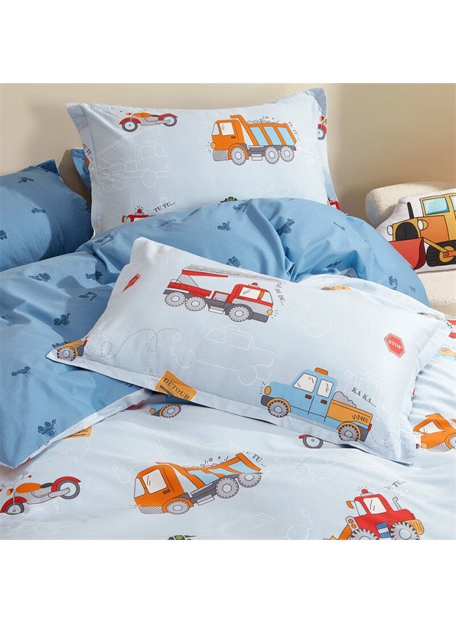 Luolaikids Cotton Single Duvet Cover, Class A, 100% Pure Cotton, Bedding For Student Dormitory, 120*150cm - Image 1