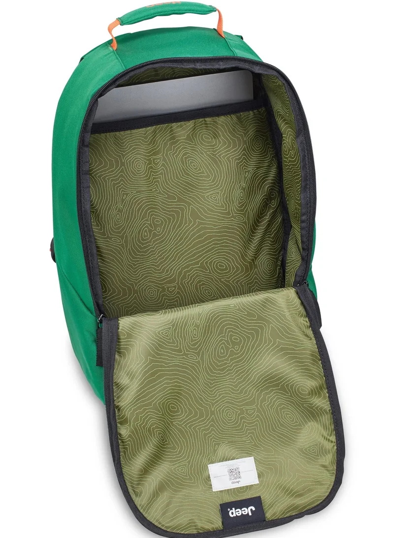Jeep  JS019D Kid's Backpack - Green  | Best Price UAE