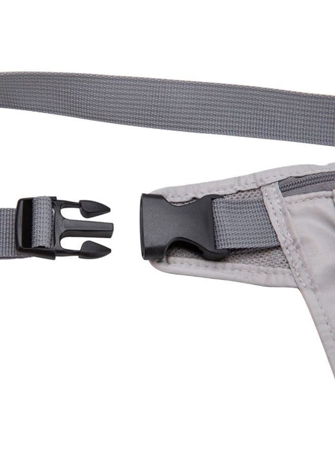 دي بي تي حقيبة نقود ومستندات سرية قماش على الخصر, رصاصي - Image 5