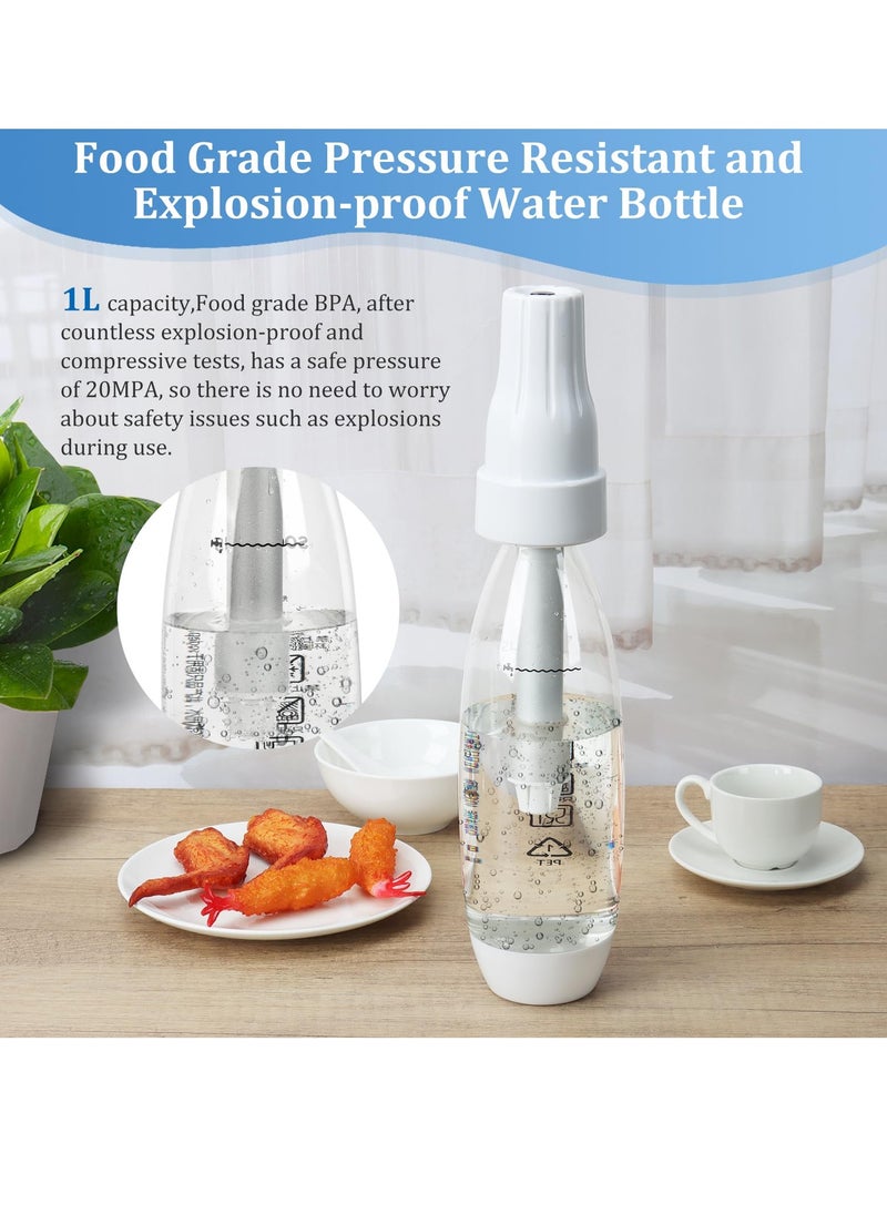 Excefore - Soda Siphon, Sparkling Water Maker Machine, Household Fizzy Drink Maker (CO2 Cylinders Not Included) - Image 1
