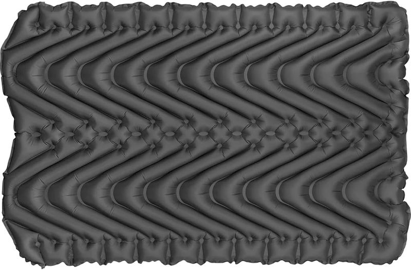 Klymit Insulated Double V Inflatable Sleeping Pad | Thick, Lightweight, Easy to Inflate, Foldable Air Bed for Camping & Backpacking - Image 2