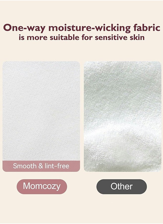 Momcozy - Pack Of 6 Reusable 4 - Layer Washable Nursing Pads With Wet And Dry Separation Bag And Wash Bag - Image 1