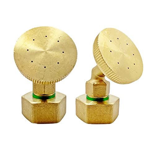 VanPet Misting Nozzle,Heavy Duty Garden Hose Nozzle, Adjustable Water Spray Pattern From Powerful Jet To Mist,Ideal For Misting Delicate Plants (4-Hole, 2) - Image 1