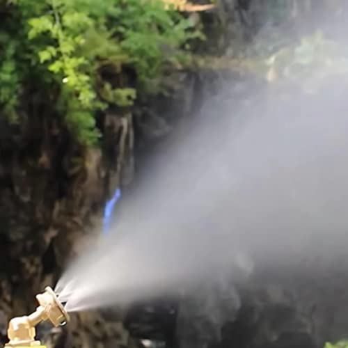 VanPet Misting Nozzle,Heavy Duty Garden Hose Nozzle, Adjustable Water Spray Pattern From Powerful Jet To Mist,Ideal For Misting Delicate Plants (4-Hole, 2) - Image 3
