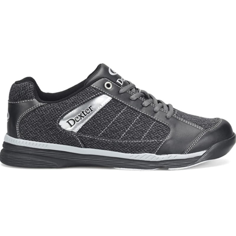 Dexter Mens Wyoming Bowling Shoes - Charcoal Knit 11 1/2 - Image 3
