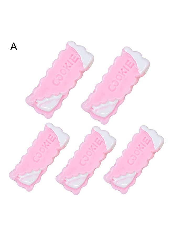 لعبة نماذج بسكويت صغيرة مكونة من 5 قطع