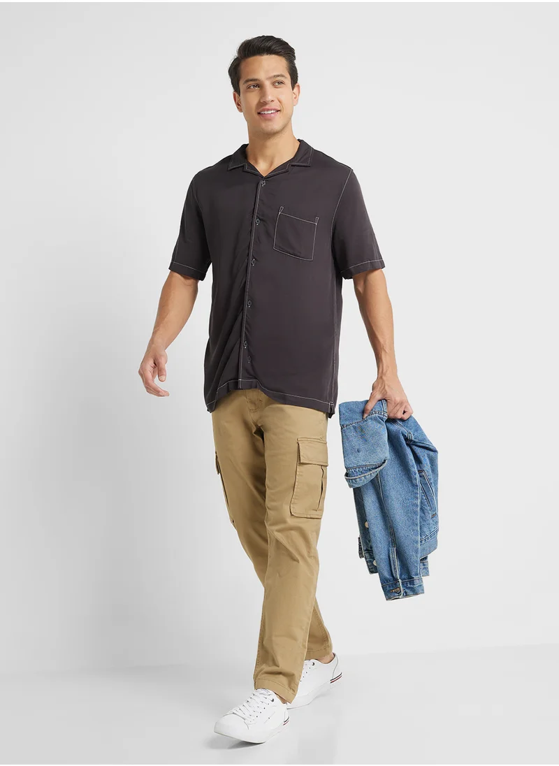 كوتون اون RIVIERA SHORT SLEEVE SHIRT