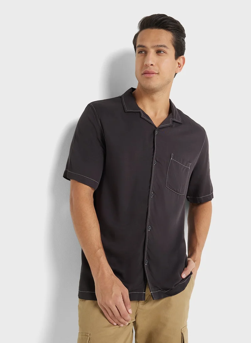 Cotton On  RIVIERA SHORT SLEEVE SHIRT for Men | Best Price UAE