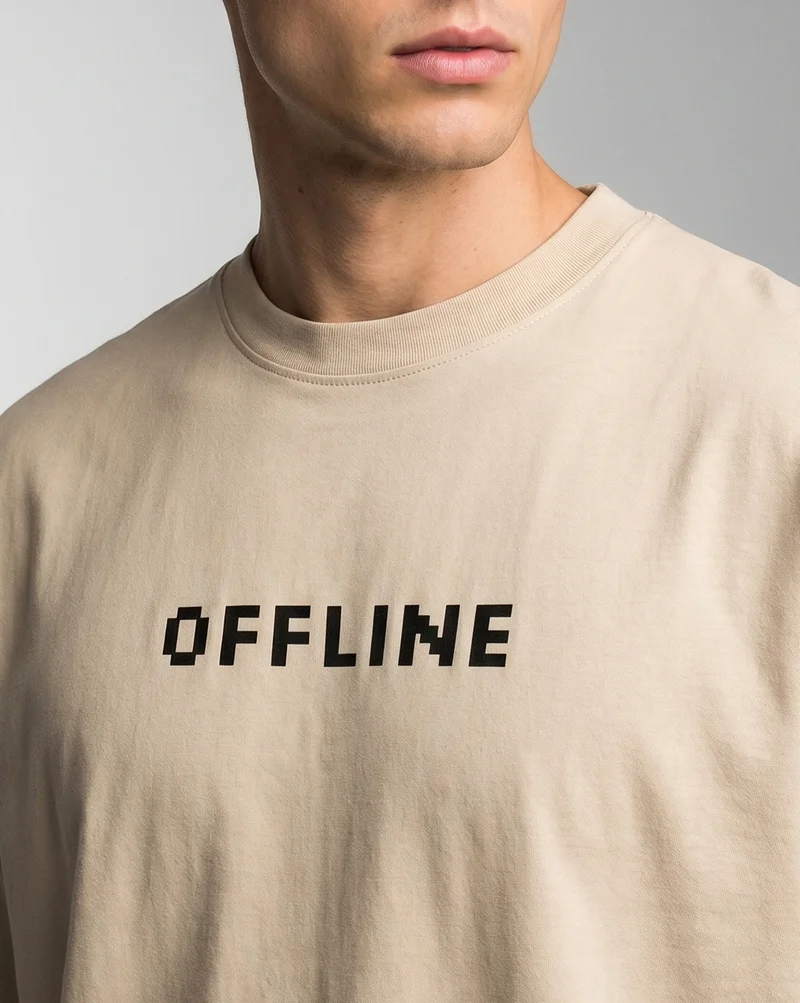 Nobero  Men's Oversized Cotton Graphic T-Shirt for Men | Best Price UAE