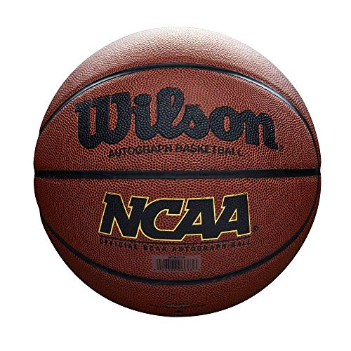 Wilson NCAA Autograph Basketball - Size 7 - 29.5", White - Image 3