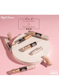 Might Cinema Might Cinema Highlighter + Concealer 2 X 1 - No: 101  - Image 3