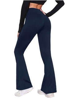 Nileton High Waist Sportswear Leggings Pants Wide Leg  - Image 2