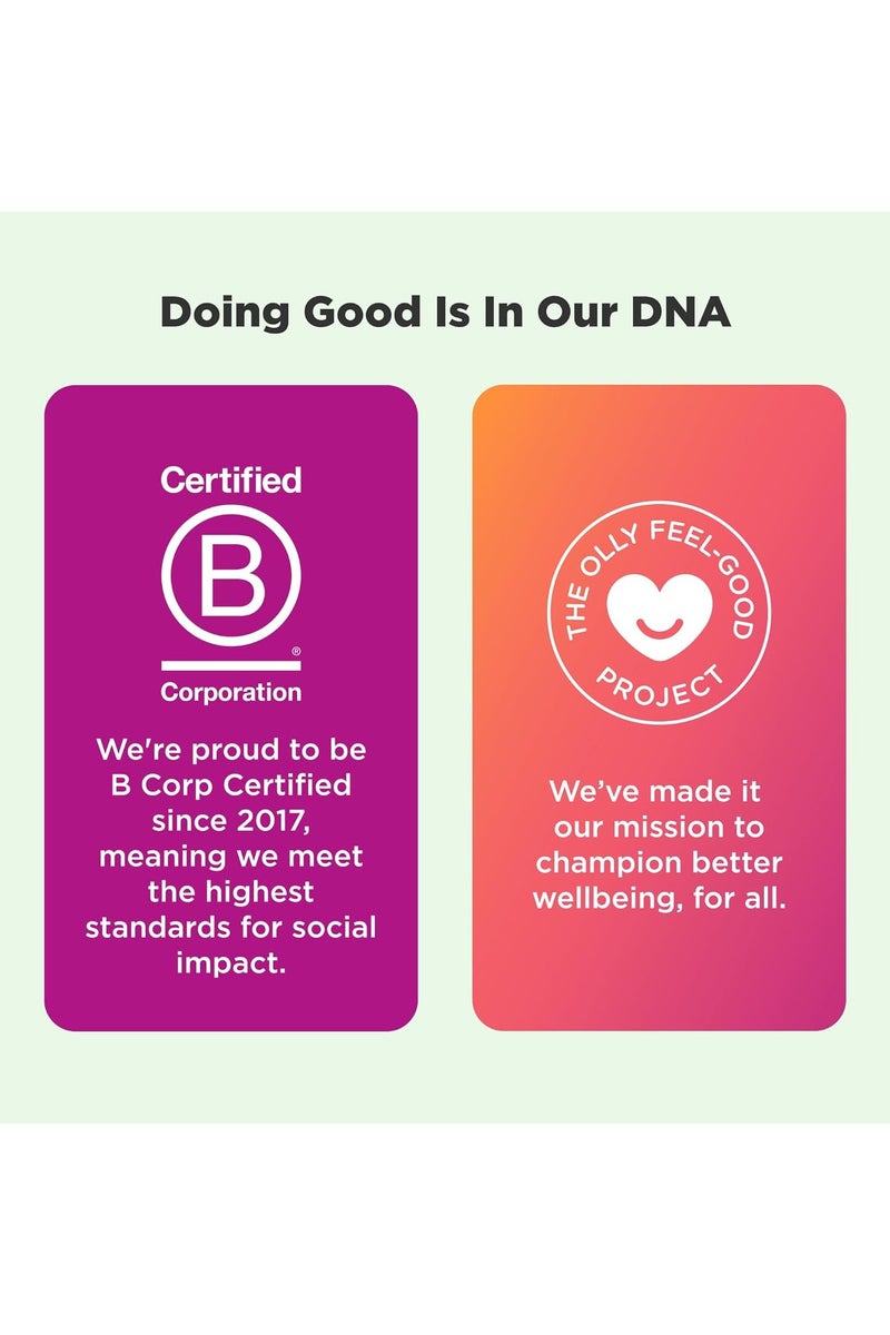 اولي حلقات لعلكة التمثيل الغذائي، خل التفاح، فيتامين B12، الكروم، الطاقة وصحة الجهاز الهضمي، مكمل غذائي قابل للمضغ، نكهة التفاح - 30 قطعة - Image 5