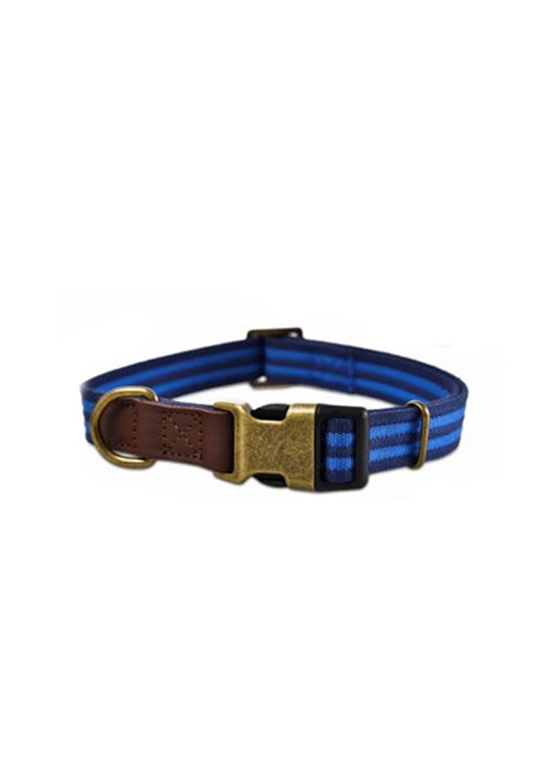 Naomi - Naomi Striped Canvas Collar - Image 1