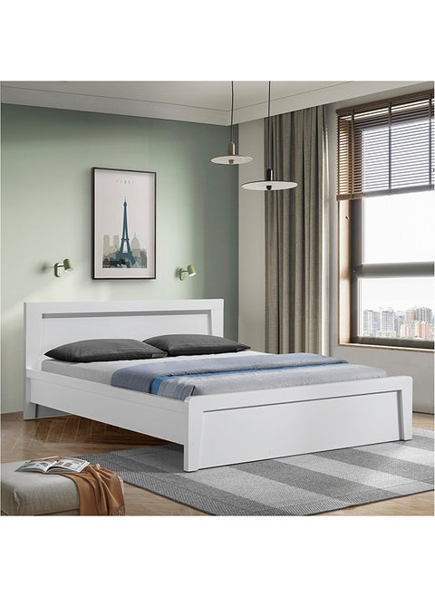 Kulltorp Plus Queen Bed 209 x 80.5 x 150 cm, Mattress Size - 140x200cm