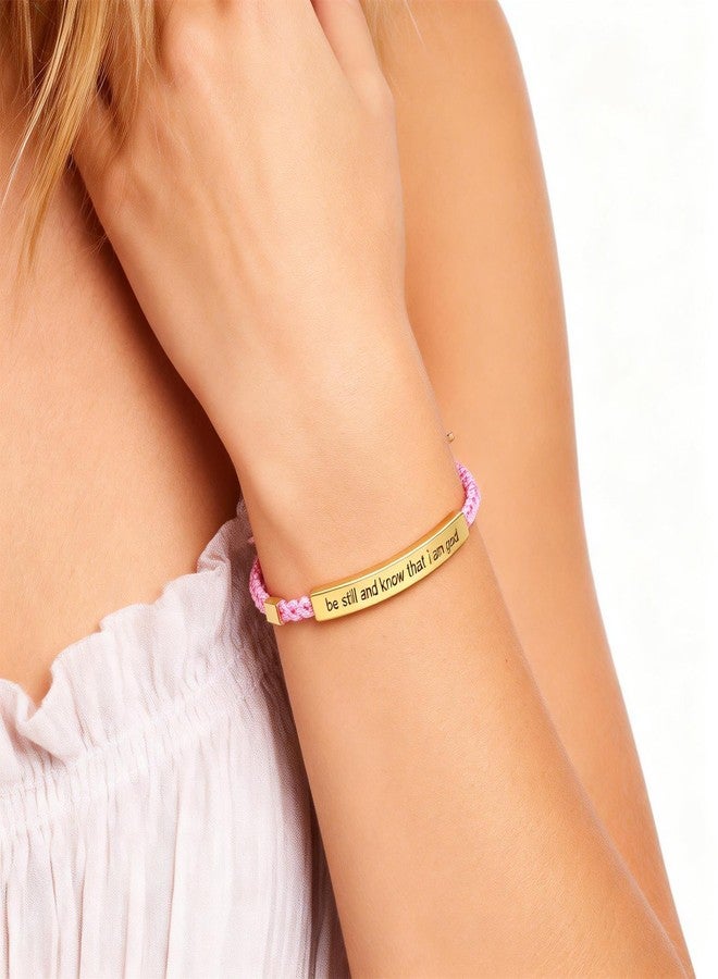 72ore Be Still And Know That I Am God Bracelet Christian Gifts For Women Inspirational Faith Gifts Christian Bracelet - Image 3