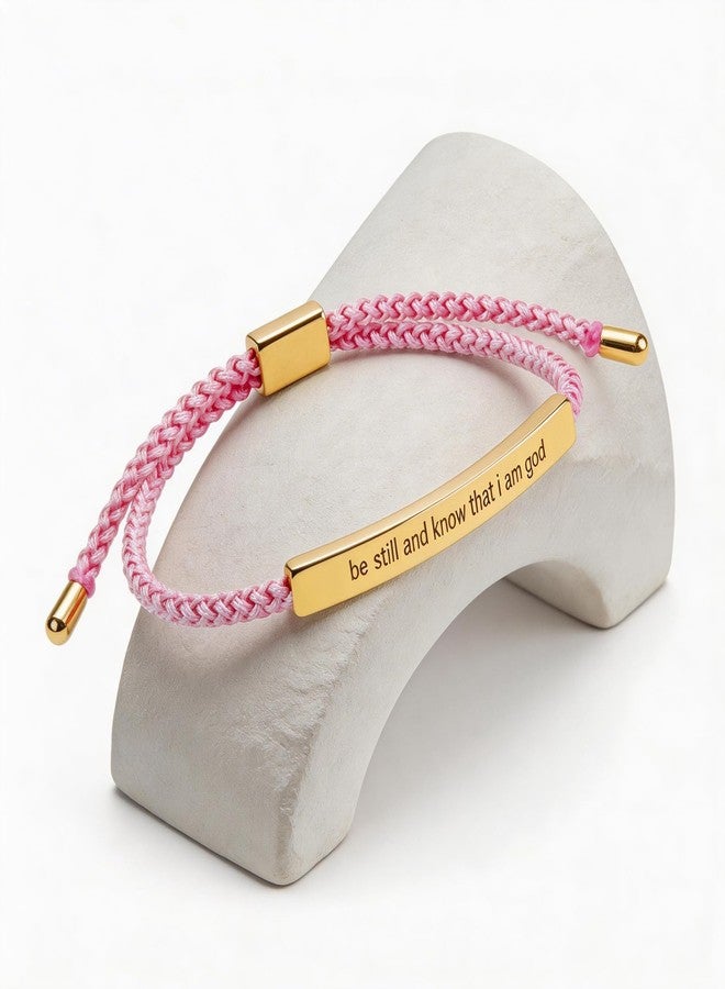72ore Be Still And Know That I Am God Bracelet Christian Gifts For Women Inspirational Faith Gifts Christian Bracelet - Image 4