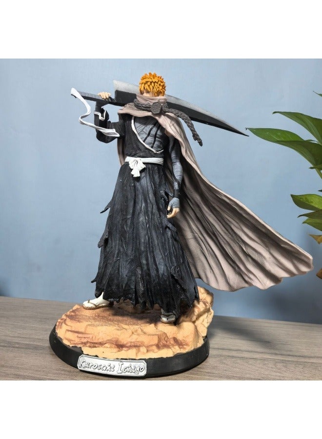general BLEACH character model desktop decoration Tianluo Cut Moon Kurosaki Ichigo model toy birthday party collection decoration gift for family and friends - Image 2