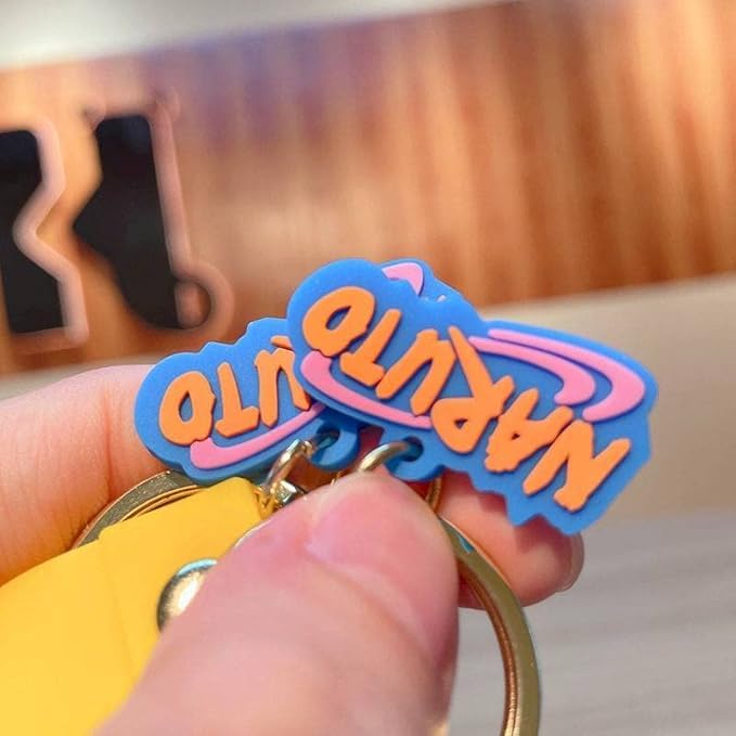 FowWelt Cartoon Keychain for Girls and Boys, Cute Keychains Accessories Keyring Key Wristlet Car Charms Backpack Key Chain (Itaachi1) - Image 4